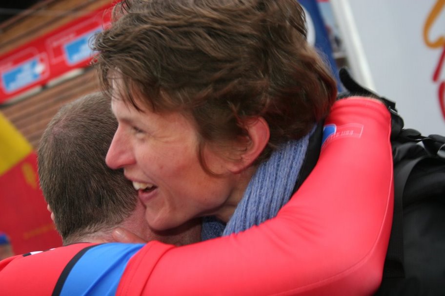 In de armen van Lieke (Foto Froukje van Tol)